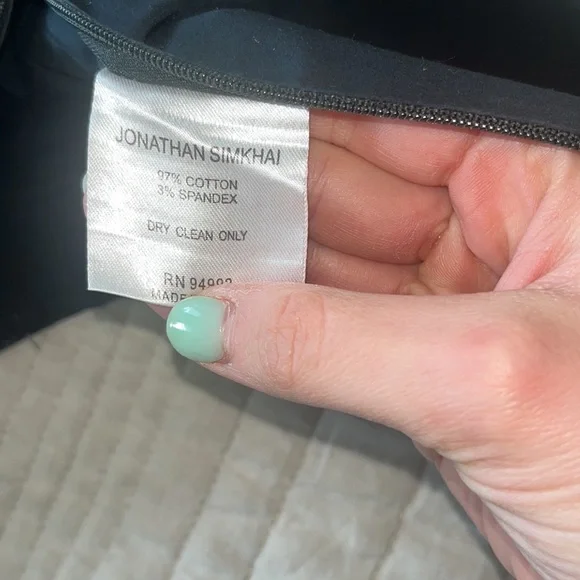 Jonathan Simkhai Joy Puff Sleeve Top - Picture 7 of 9